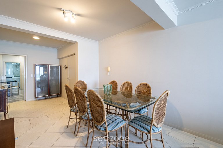 Apto c/ varanda e vista frente Mar em BC - IPC0902