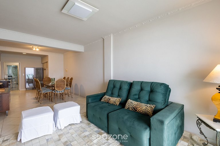 Apto c/ varanda e vista frente Mar em BC - IPC0902