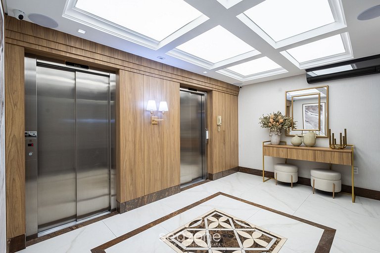 Apto c/ varanda e vista frente Mar em BC - IPC0902