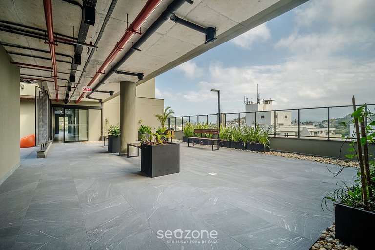 Studio en Condo con Gimnasio en Trindade VTD0610