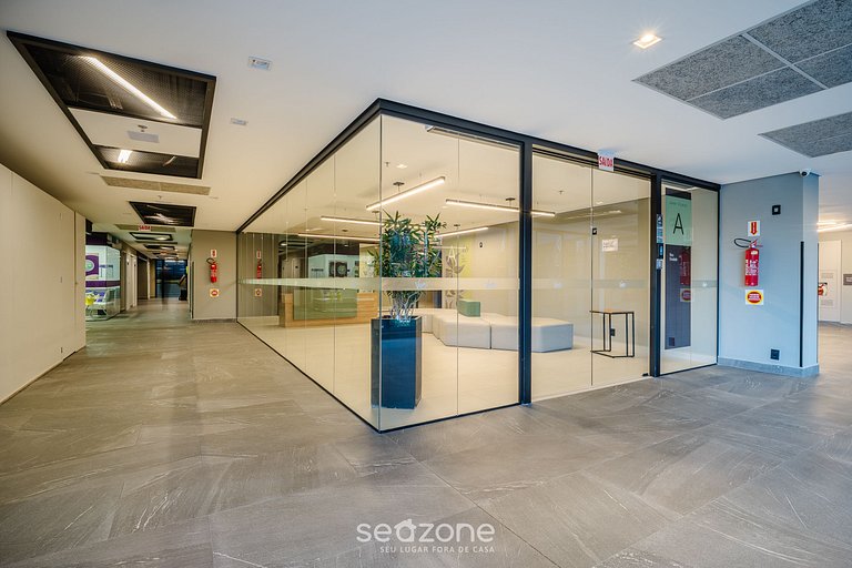 Studio em cond. c/ academia prox ao HU VTD0617