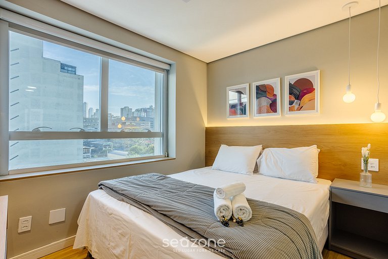 Estudio con balcón en Pinheiros-SP FDK0074