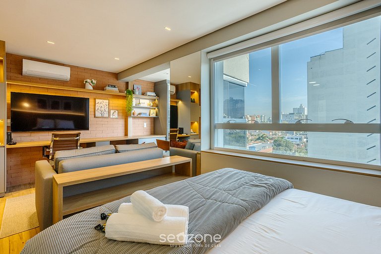 Estudio con balcón en Pinheiros-SP FDK0074