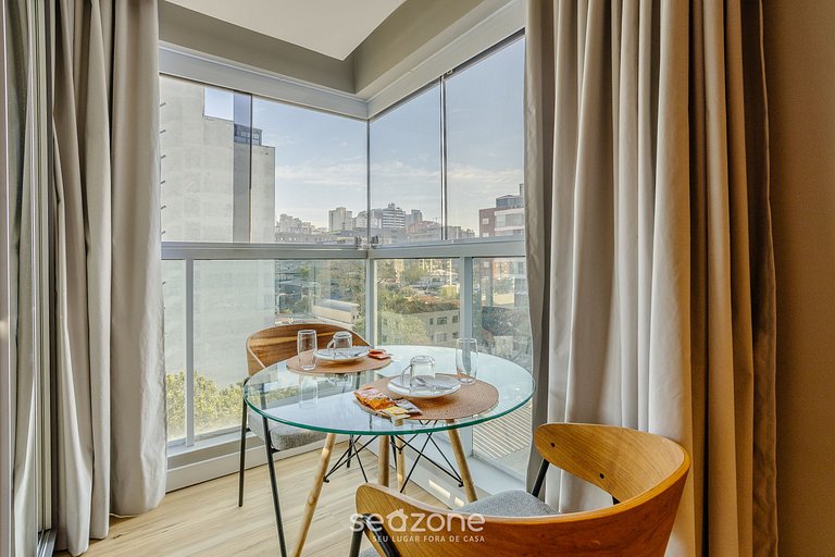 Estudio con balcón en Pinheiros-SP FDK0074