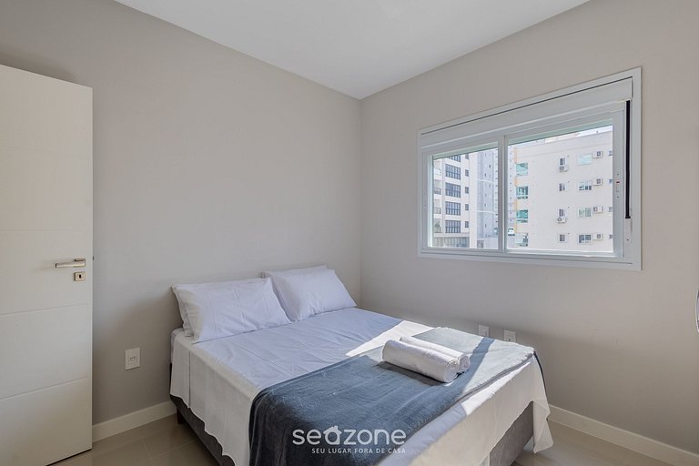 Apto c/ Churrasqueira a 550m da Praia RAA0301