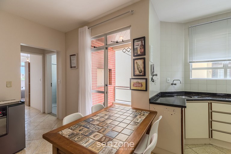 Apartamento c/ Churrasqueira 450m da Praia RCI0201