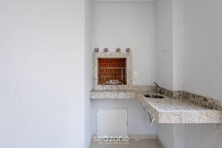 Apto c/ parrilla a 550m de la Playa RAA0301