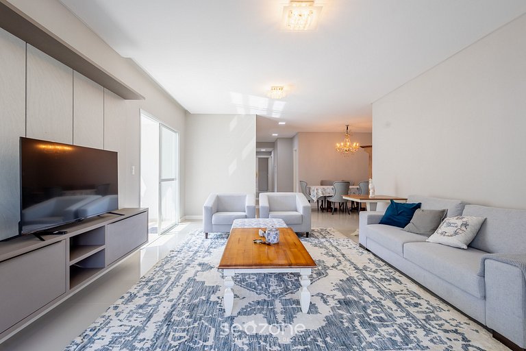 Apto c/ Churrasqueira a 550m da Praia RAA0301