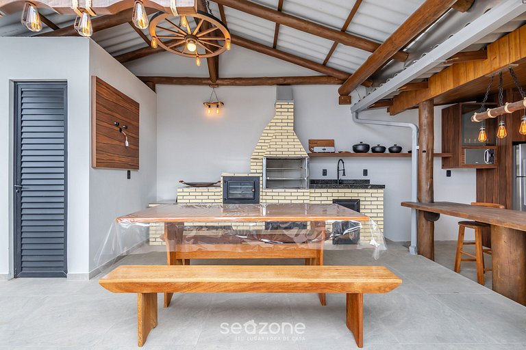 Cabaña c/ balcón a pocos minutos del mar VIL0001