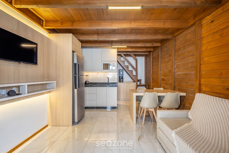 Cabaña c/ balcón a pocos minutos del mar VIL0001