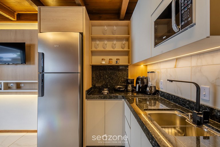 Cabaña c/ balcón a pocos minutos del mar VIL0001