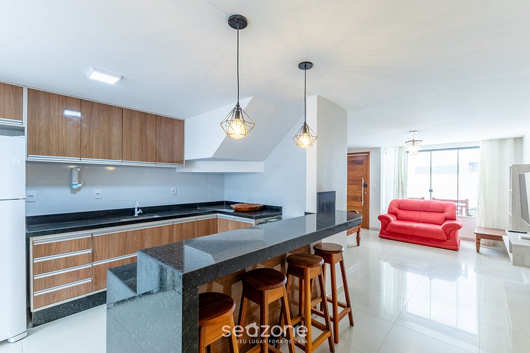 Apto c/ terraza y parrilla a 100m del mar ELLC0000