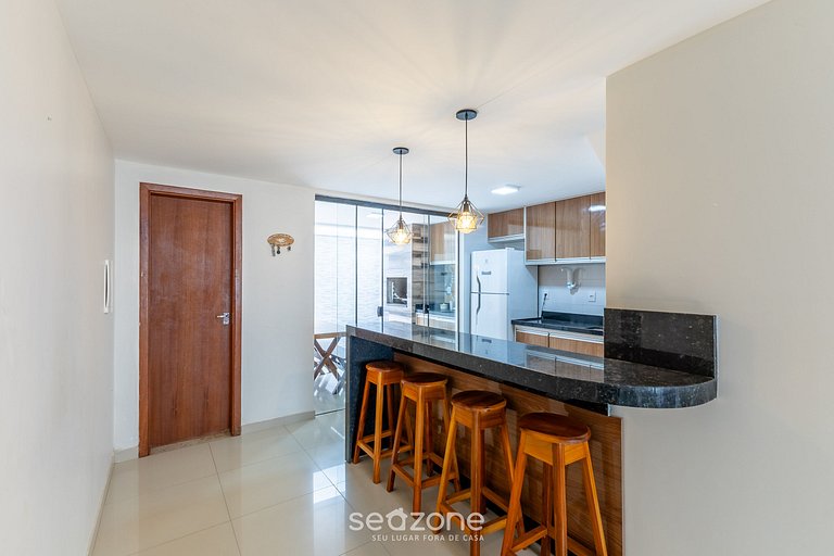 Apto c/ terraza y parrilla a 100m del mar ELLC0000