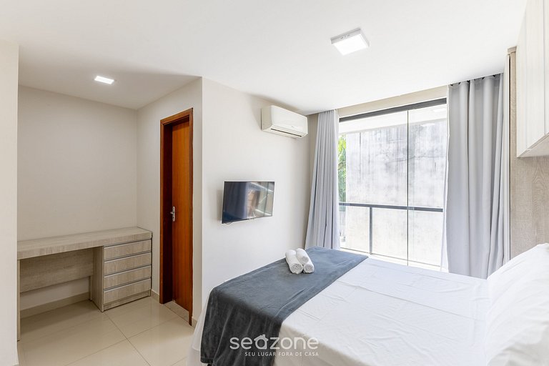 Apto c/ terraza y parrilla a 100m del mar ELLC0000