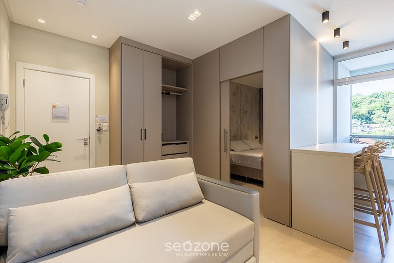 Apt c/ balcón a 500m del mar - ELF0310