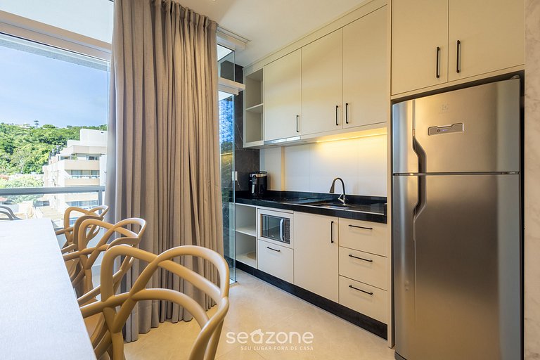 Apt c/ balcón a 500m del mar - ELF0310