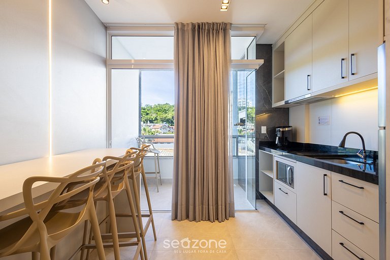 Apt c/ balcón a 500m del mar - ELF0310