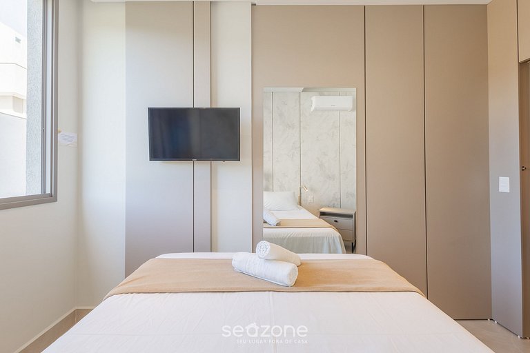 Apt c/ balcón a 500m del mar - ELF0310