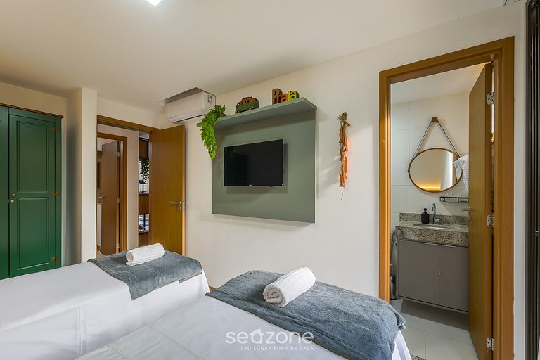 Apto 2 Suítes em Condo. c/ Piscina EKO0008