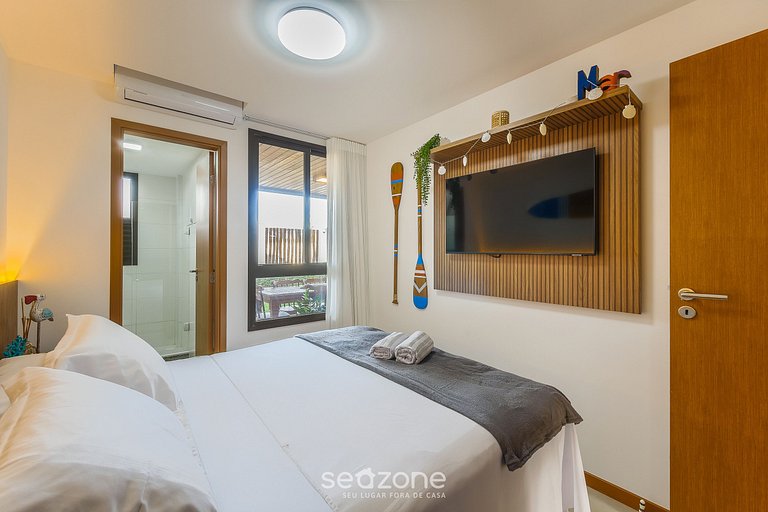 Apto de 2 Suites en Condominio con Piscina EKO0008