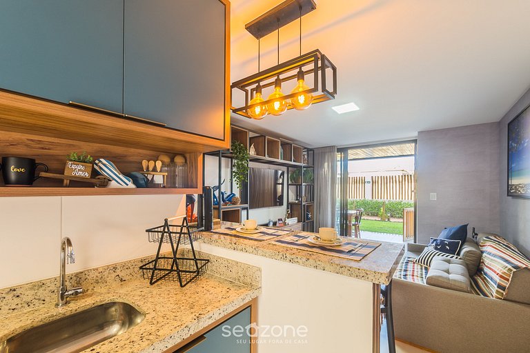 Apto de 2 Suites en Condominio con Piscina EKO0008