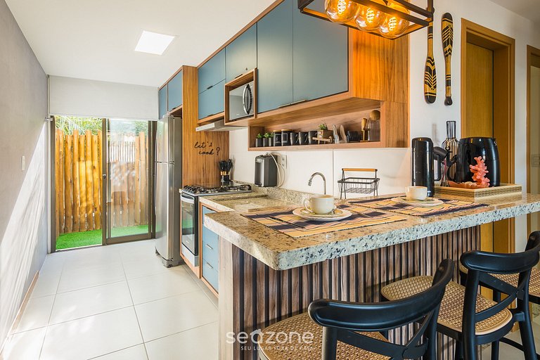 Apto de 2 Suites en Condominio con Piscina EKO0008