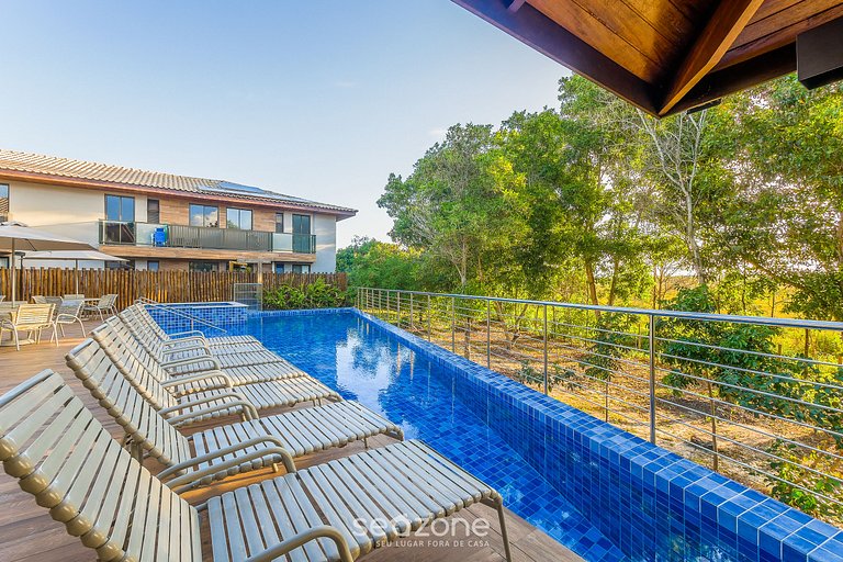 Apto de 2 Suites en Condominio con Piscina EKO0008