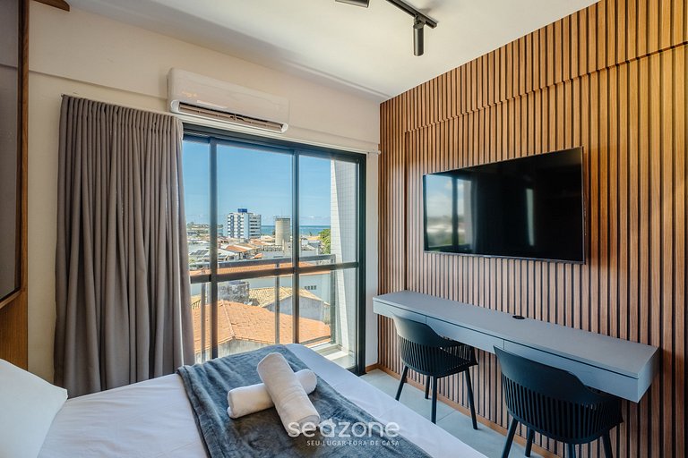Confort Completo c/ Vista al Mar! - ONE0405