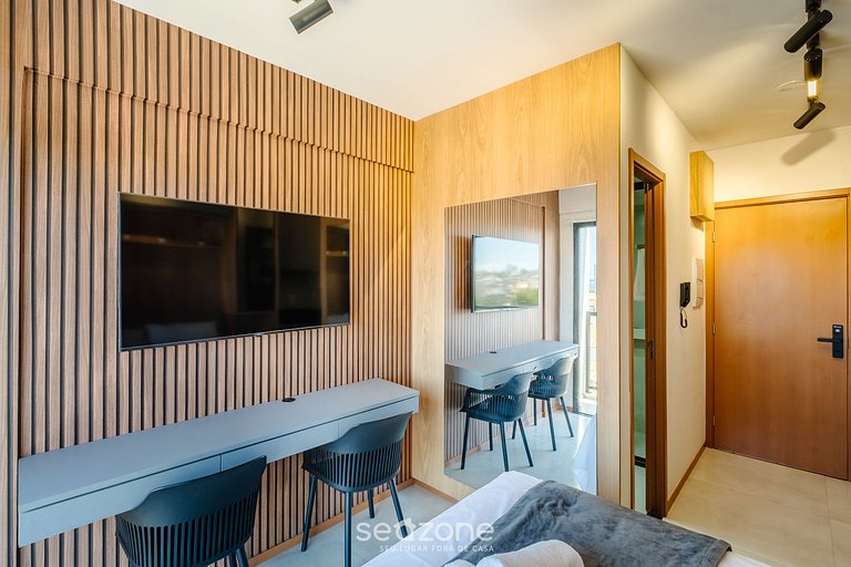 Estúdio Completo c/ Vista Mar! - ONE0405