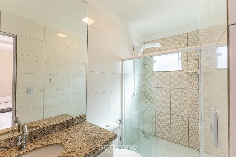 Apto c/ Vista Mar a 200m da Praia TSR0501