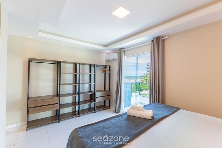 Apto c/ Vista Mar a 200m da Praia TSR0501