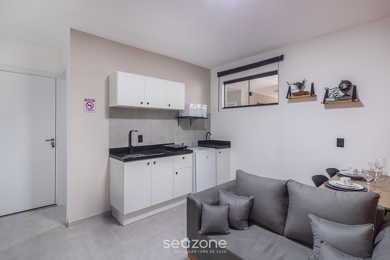 Studio completo e bem localizado, Blumenau LFH0306