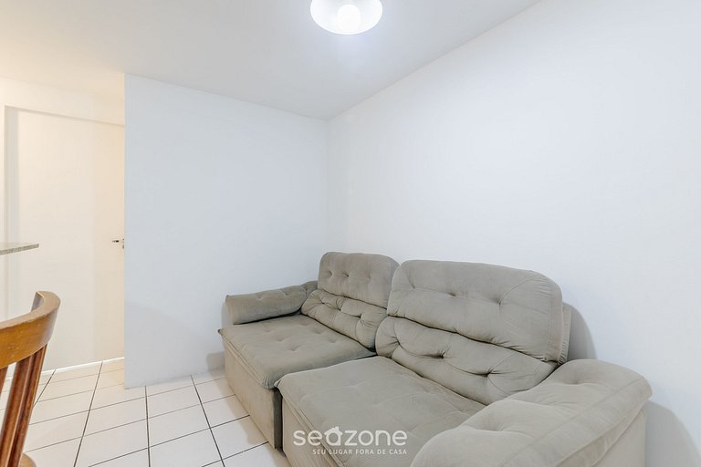 Studio em cond. c/ piscina a 190m da Praia ERE0302