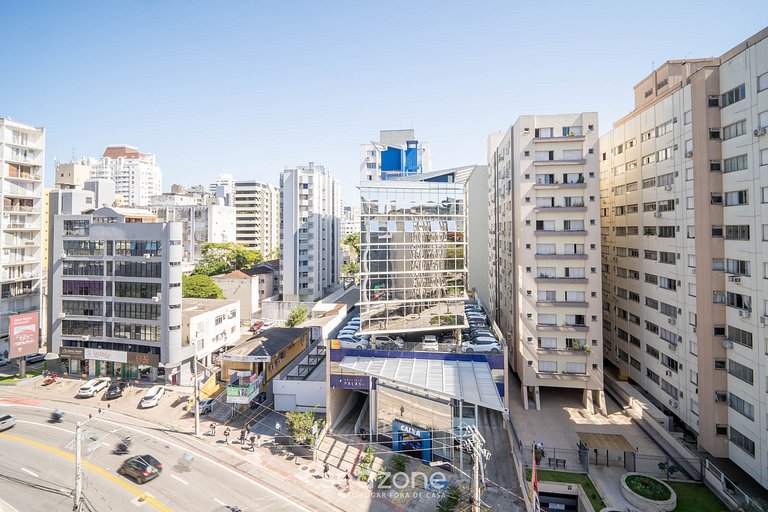 Estudio en Cond. con piscina en Floripa OGD0704