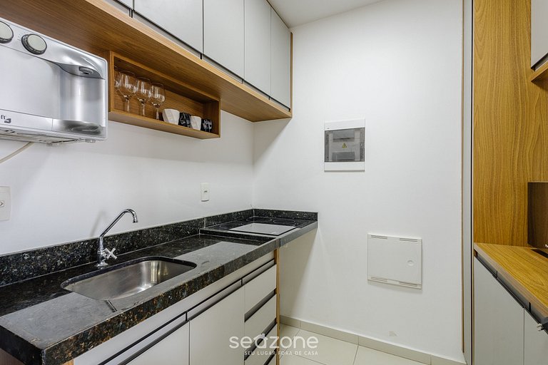 Apto 1 dormitorio en cond. con piscina TCR0913