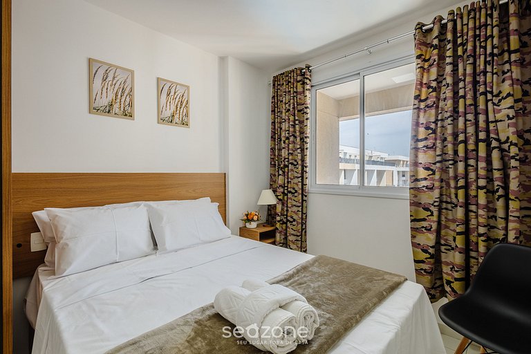 Apto 1 dormitorio en cond. con piscina TCR0913