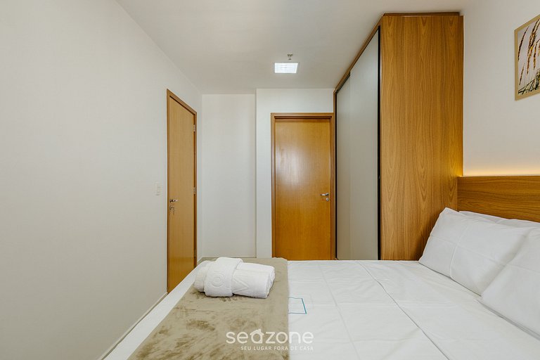 Apto 1 dormitorio en cond. con piscina TCR0913