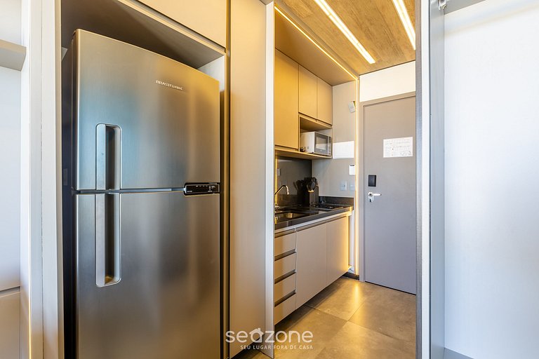 Estudio con balcón a pasos de la playa - NWT1320