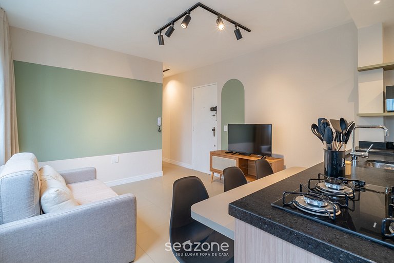 Apto 1D Self Check-in, 400 m del Mar BMC1008