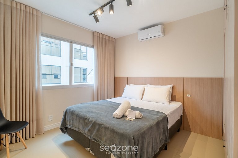 Apto 1Q e Self Check-in 400m da Beira Mar BMC1008