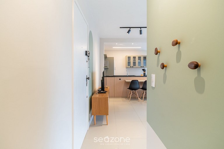 Apto 1Q e Self Check-in 400m da Beira Mar BMC1008