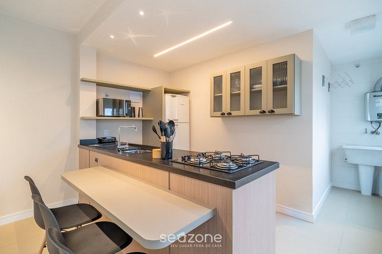 Apto 1Q e Self Check-in 400m da Beira Mar BMC1008