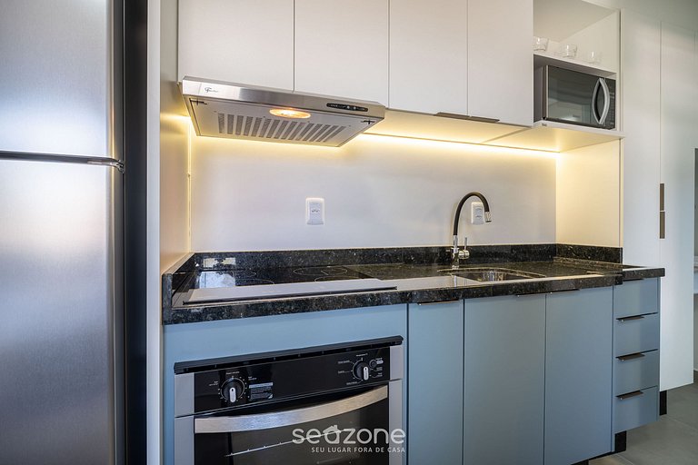 Studio Beira-mar na praia de Campeche AAR0203