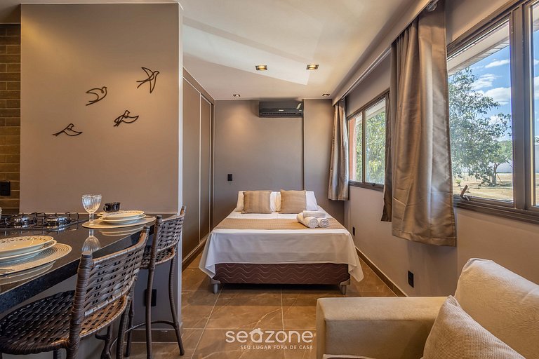 Estúdio c/ Self Check-in em Brasília | CED0107