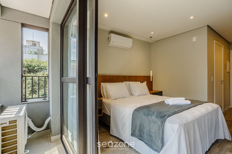 Studio c/ varanda prox. ao Allianz Parque CEP0128