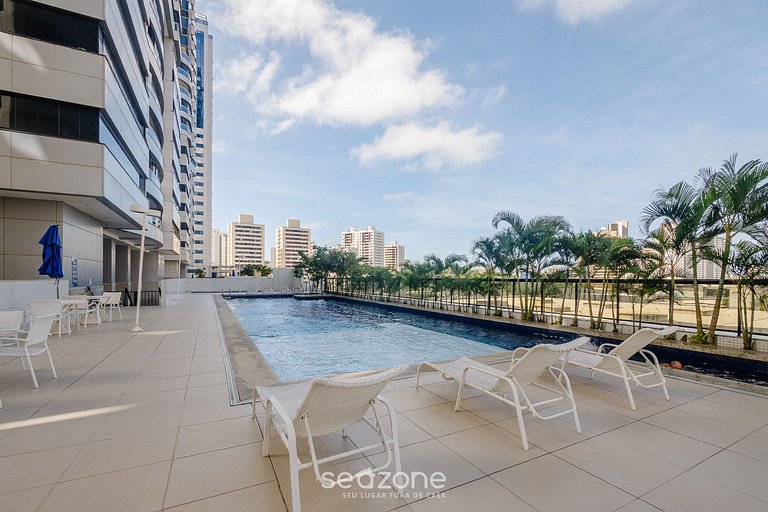 Apt Moderno C/ Varanda próx ao Shopping CSP0914