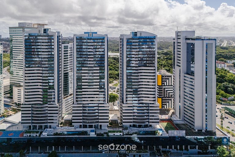 Apt Moderno C/ Varanda próx ao Shopping CSP0914