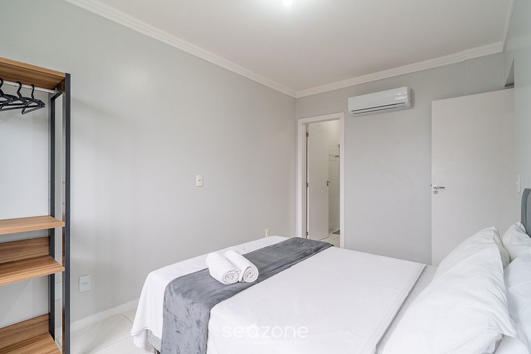 Apto 2Qts c/ Churrasqueira a 270m da Praia CCC0302