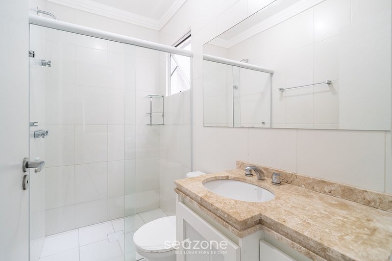 Apto 2Qts c/ Churrasqueira a 270m da Praia CCC0302