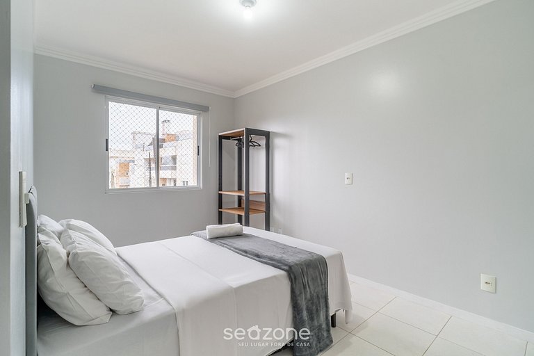 Apto 2Qts c/ Churrasqueira a 270m da Praia CCC0302